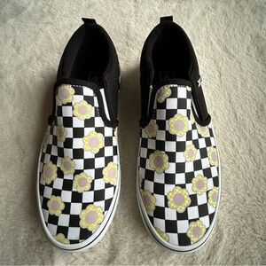 Vans Asher Flower Checkerboard Multi Sneaker